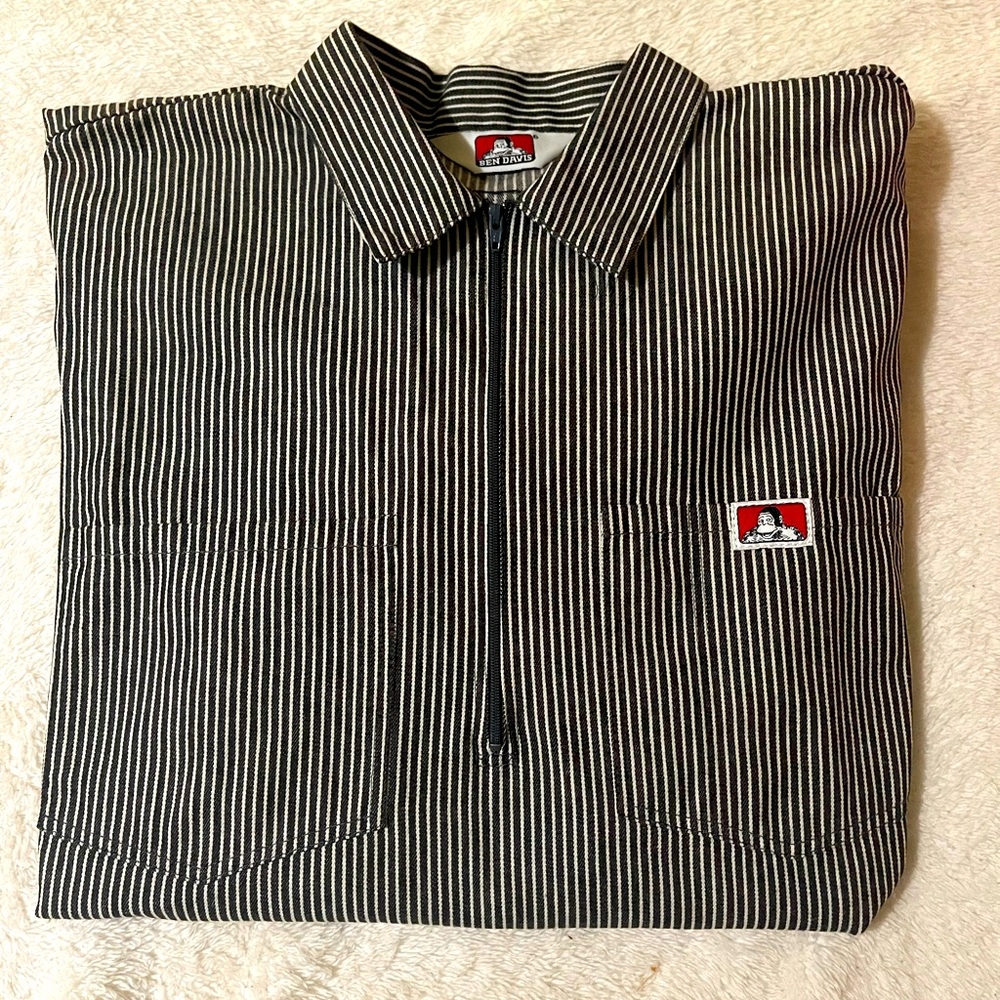 Ben Davis short sleeve zip up